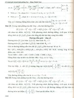 Những điều cần biết luyện thi đại học kỹ thuật giải nhanh hình phẳng OXY p3