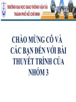 Bài thuyết trình Tìm hiểu về Tân cảng  Cái Mép