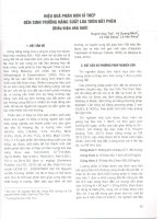 Hiệu quả của xỉ thép làm phân bón đến sinh trưởng và năng suất lúa trên đất phèn - Điều kiện nhà lưới