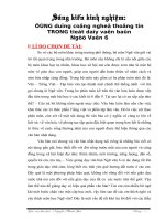 SKKN Ứng dụng công nghệ thông tin trong tiết dạy văn bản Ngữ văn 6