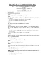 Phương pháp giải bài tập Sinh học 12 (Bài tập về Di truyền)