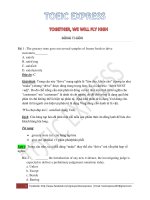 20 bài tập TOEIC tổng hợp những câu hỏi hay và có GIẢI THÍCH CHI TIẾT