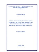 Đánh giá việc bồi thường, hỗ trợ và tái định cư khi nhà nước thu hồi đất tại dự án khu nhà ở k15 và dự án xây dựng đường hạp lĩnh khắc niệm trên địa bàn thành phố bắc ninh   tỉnh bắc ninh