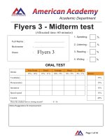 Flyers 3 MidTerm