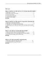 Bài tập nhóm môn Hành Vi Tổ Chức XÂY DỰNG ĐẠO ĐỨC KINH DOANH