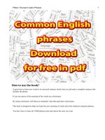 15000 useful phrases for making sentences in English