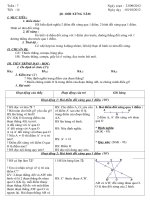 Giáo án Hình học 8 - Học kỳ I -Tuần 7s