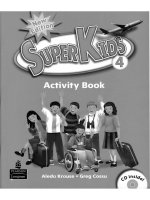 Super Kids 4 Activity Book
