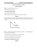 Nội dung ôn tập môn kinh tế vĩ mô phần trác nghiệm