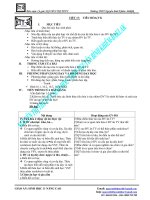 Giáo án Sinh 11 nâng cao - TIÊU HÓA(TT)