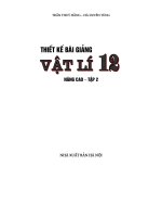 thiết kế bài giảng vật lí 12 nâng cao tâp 2