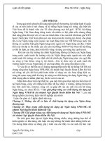 Các giải pháp nâng cao chất lượng tín dụng tại Ngân hàng VPBANK chi nhánh Ngô Quyền Hoàn Kiếm Hà Nội