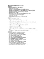 Một số thành ngữ thông dụng về so sánh