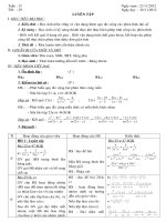 Giáo án Đại số 8 - Học kỳ I - Tuần 15