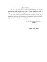 Nghiên cứu giải pháp nâng cao năng lực cạnh tranh sản phẩm gạch ốp lát của công ty cổ phần viglacera hạ long