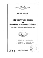 Nghiên cứu tinh dầu cây chổi xuể (baeckea frutescensl ,họ sim myrtaceae)mọc hoang ở vùng núi sóc sơn, hà nội