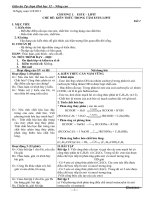 Giáo án Hóa học THPT Lớp 12 - 7