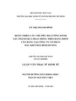 HOÀN THIỆN CÁC CHỈ TIÊU ĐO LƯỜNG ĐÁNH GIÁ THÀNH QUẢ HOẠT ĐỘNG THEO BẢNG ĐIỂM CÂN BẰNG TẠI CÔNG TY CỔ PHẦN DẦU KHÍ THÁI BÌNH DƯƠNG.PDF