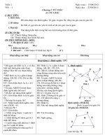 Giáo án Hình học 8 - Học kỳ I -Tuần 1