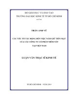 CÁC YẾU TỐ TÁC ĐỘNG ĐẾN VIỆC NẮM GIỮ TIỀN MẶT CỦA CÁC CÔNG TY NIÊM YẾT TẠI VIỆT NAM.PDF