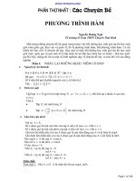 Tài liệu bồi dưỡng học sinh giỏi môn Toán lớp 12