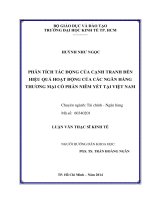 PHÂN TÍCH TÁC ĐỘNG CỦA CẠNH TRANH ĐẾN HIỆU QUẢ HOẠT ĐỘNG CỦA CÁC NGÂN HÀNG TMCP NIÊM YẾT TẠI VIỆT NAM.PDF