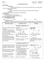 Giáo án Hình học 8 - Học kỳ I -Tuần 6