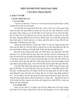 SKKN Một  số kinh nghiệm trong giảng dạy văn bản Nhật dụng ở trường THCS