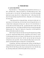 SKKN Các hình thức luyện tập sáng tạo cho học sinh trong môn học Ngữ văn