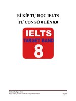 Tự học Ielts và phương pháp để thành công