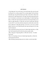 Báo cáo thực tập tại chi nhánh ngân hàng đầu tư và phát triển việt nam phía nam hà nội