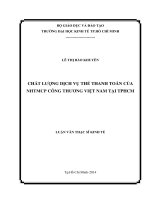 CHẤT LƯỢNG DỊCH VỤ THẺ THANH TOÁN CỦA NGÂN HÀNG TMCP CÔNG THƯƠNG VIỆT NAM TẠI TPHCM.PDF