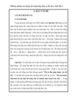 SKKN Cần giúp học sinh có kĩ năng lập dàn ý nhằm nâng cao kĩ năng làm văn cho học sinh