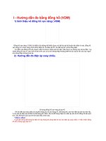 Hướng dẫn cách đo đồng hồ đa năng   VOM