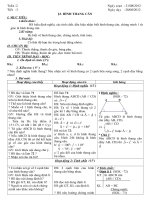 Giáo án Hình học 8 - Học kỳ I -Tuần 2