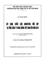 XÂY DỰNG CHIẾN LƯỢC MARKETING HỖN HỢP TẠI TỔNG CÔNG TY HÀNG KHÔNG VIỆT NAM ĐẾN NĂM 2010.PDF