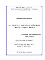 ĐẨY MẠNH XUẤT KHẨ CAO SU THIÊN NHIÊN VIỆT NAM GIAI ĐOẠN 2014 - 2020.PDF