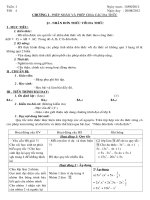 Giáo án Đại số 8 - Học kỳ I - Tuần 1