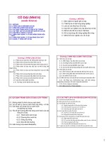 giáo trình bài giảng về cỏ dại