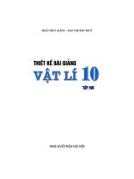 thiết kế bài giảng vật lí 10 tập 2