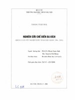 Nghiên cứu chế biến ba kích