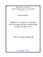 GHIÊN CỨU TÁC ĐỘNG CỦA THÂM HỤT NGÂN SÁCH ĐẾN LẠM PHÁT TRƯỜNG HỢP CÁC QUỐC GIA ĐÔNG NAM Á.PDF