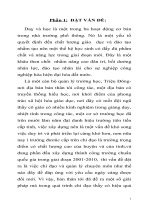 SKKN vai trò của quản lý trong trường học