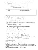 Đề kiểm tra 1 tiết Đại số 9 năm học 2015-2016 - 12