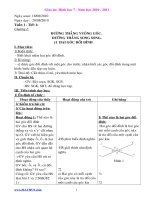 giáo án hình học 7 trọn bộ