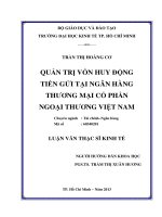 QUẢN TRỊ VỐN HUY ĐỘNG TIỀN GỬI TẠI NGÂN HÀNG TMCP NGOẠI THƯƠNG VIỆT NAM.PDF