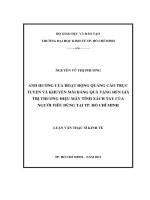 ẢNH HƯỞNG CỦA HOẠT ĐỘNG QUẢNG CÁO TRỰC TUYẾN VÀ KHUYẾN MÃI BẰNG QUÀ TẶNG ĐẾN GIÁ TRỊ THƯƠNG HIỆU MÁY TÍNH XÁCH TAY CỦA NGƯỜI TIÊU DÙNG TẠI THÀNH PHỐ HỒ CHÍ MINH.PDF