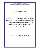 NGHIÊN CỨU VÀ ỨNG DỤNG PHƯƠNG PHÁP THẺ ĐIỂM CÂN BẰNG VÀ CHỈ SỐ HIỆU SUẤT CỐT YẾU VÀO ĐÁNH GIÁ NHÂN VIÊN TẠI CÔNG TY CỔ PHẦN THƯƠNG MẠI NGUYỄN KIM.PDF