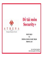 phát hiện và phòng chống nghe trộm trong lan