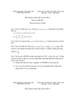 Tuyển tập đề thi HSG Quốc gia ĐHSP Hà Nội